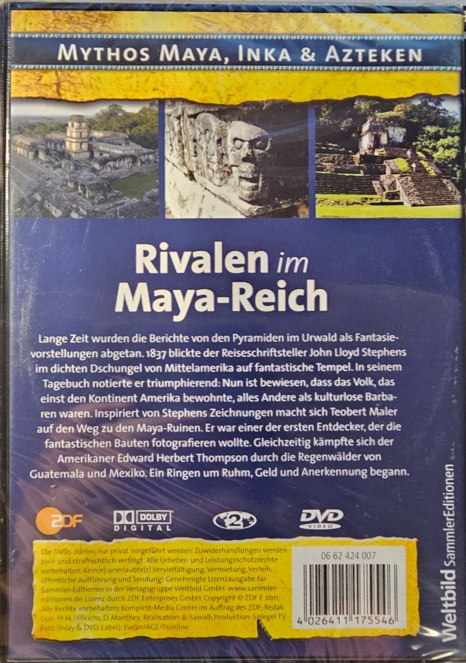 Tutti i DVDs: Rivalen im Maya-Reich – Nuovo e nell'imballaggio originale da Wahlen b. Laufen venduto da Cg10 1
