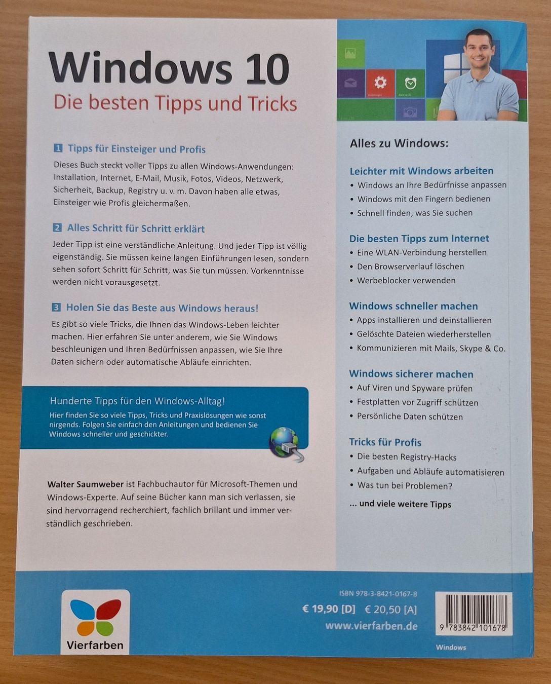 Libri: Windows 10 - 3 Bücher mit Total 2357 Seiten – Usato da Scherzingen venduto da Online-Trader 5