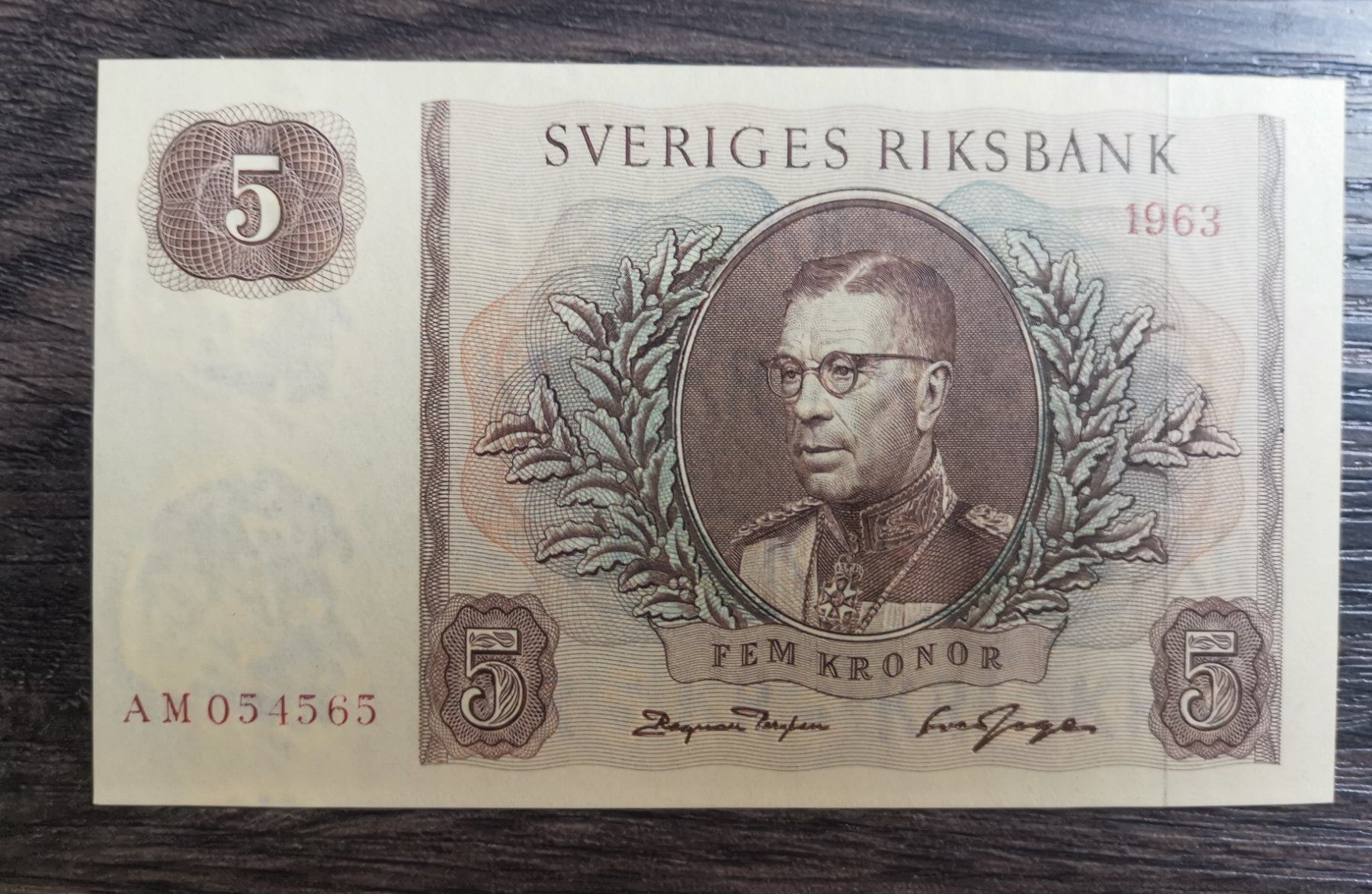 Banconote: Suede 5 Kronor 1963 UNC – Nuovo (secondo la descrizione) da Cousset venduto da Patricio77