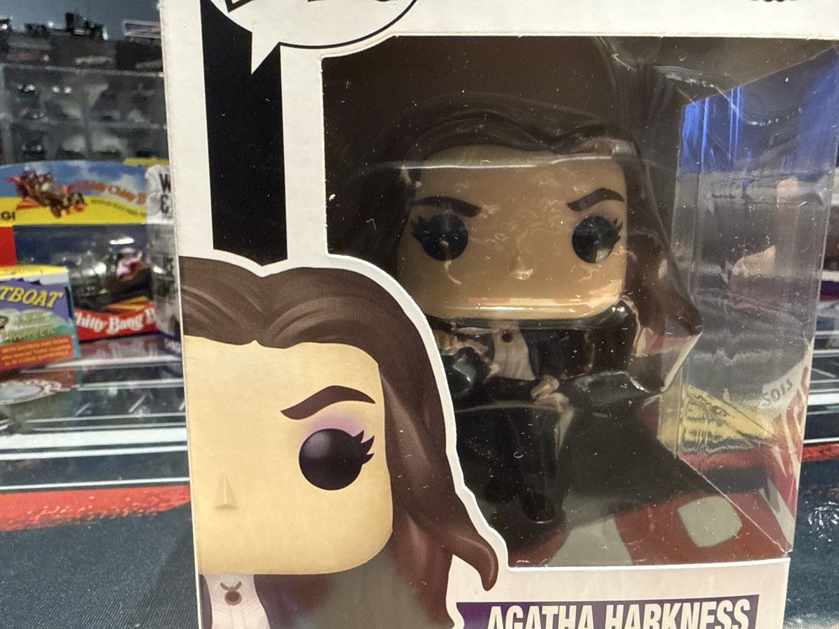 Marvel Statuette: Funko Pop Marvel Agatha Harkness 1471 ungeöffnet – Nuovo e nell'imballaggio originale da Basel venduto da Zomeg 5