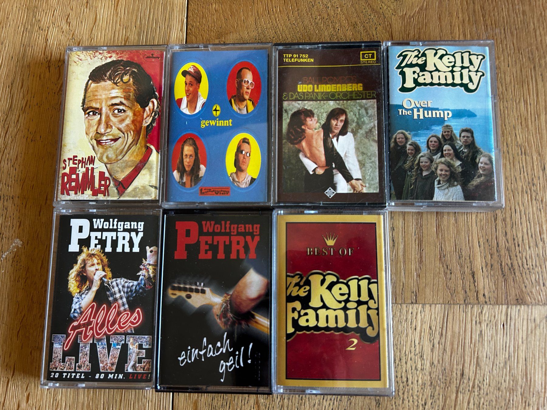 Musicassette: Kassette MC Pop Rock 7 MC Lindenberg, Petry, top – Usato da Steinach venduto da Jaguare1961