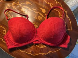 Soutien-gorge rouge dentelle Jasmine 70D