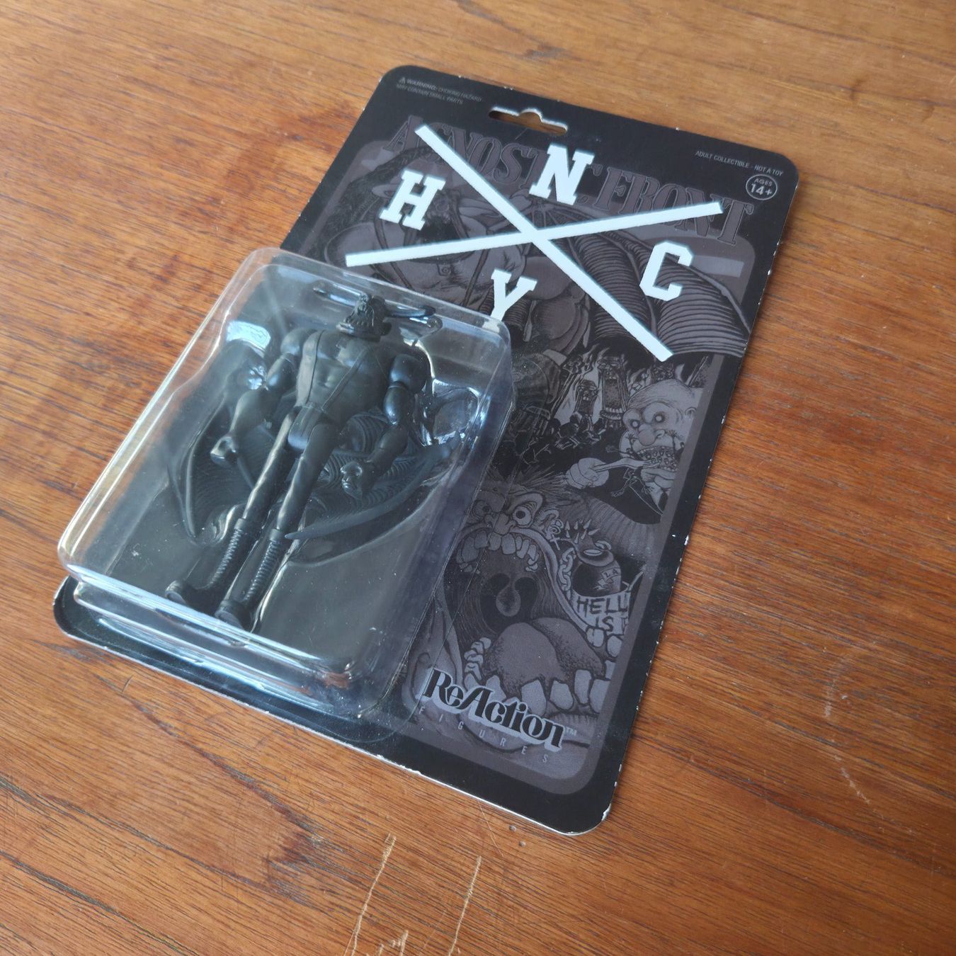 Statuette: Agnostic Front Eliminator Super7 ReAction Figur Black PUNK – Nuovo (secondo la descrizione) da Zürich venduto da Wickeddude 2