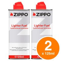 2x 125ml Essence à Briquet ZIPPO Originale Neu Version UE
