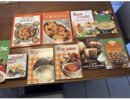 Kochbuch Set Italienische Küche 12 Bücher guter Zustand