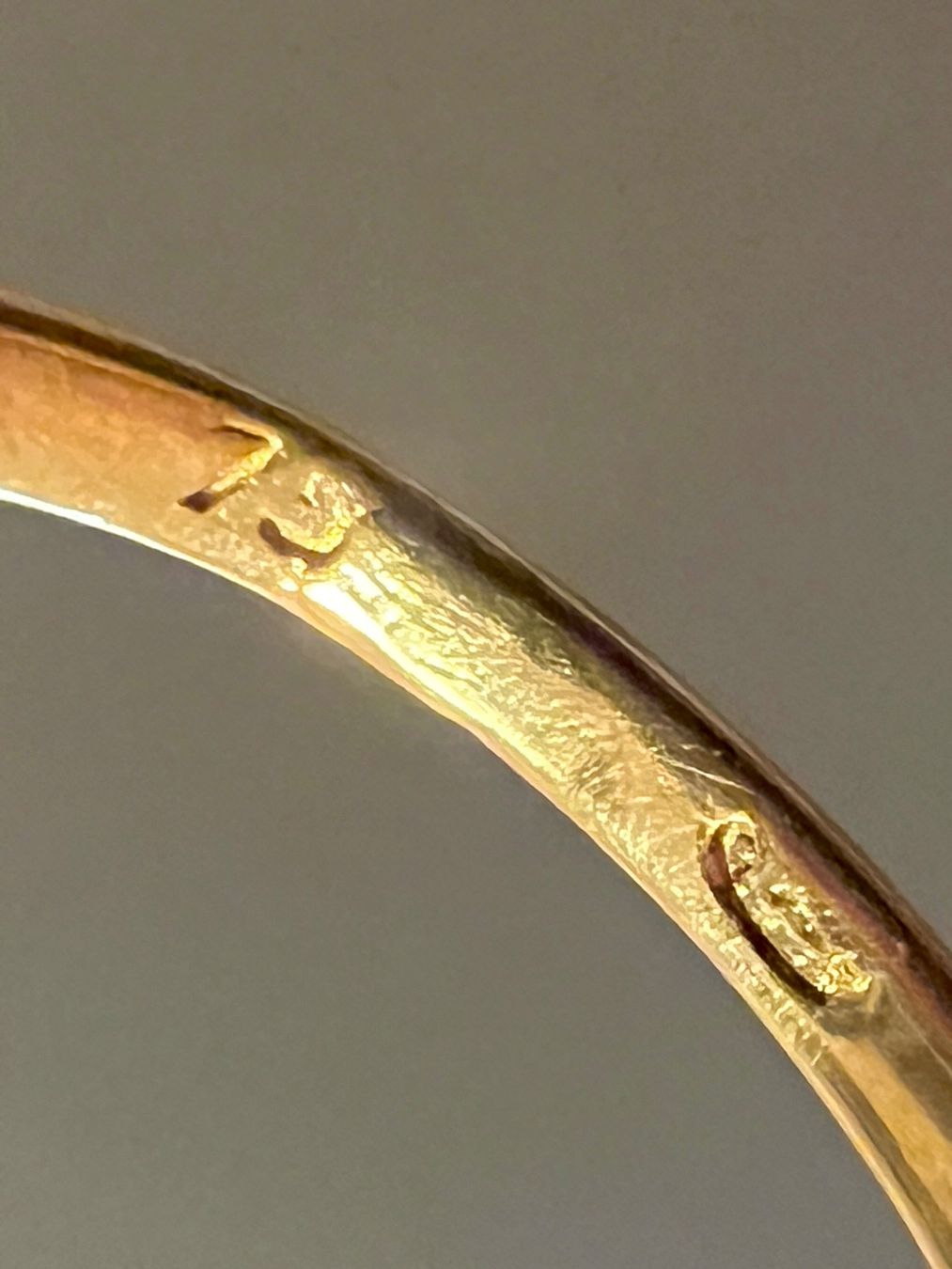Bagues: Gold-Ring 18K mit Spinell – D'occasion à Chur par Penting1935 6