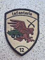 *** Badge Infanterie 12 mit klett ***