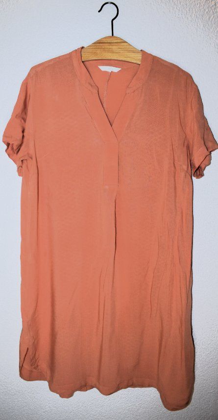 Vestiti: Kleid kurzarm terracotta Farbe – Usato da Merenschwand venduto da tolles_2hand