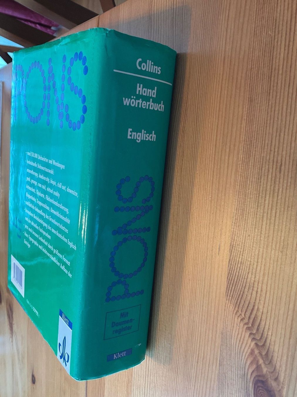 Libri: PONS  WÖRTERBUCH ENGL.Collins Klett – Usato da Aesch BL venduto da Fortexx 4