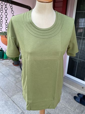 Rundhals Bio Baumwolle Tshirt Alkena ,S