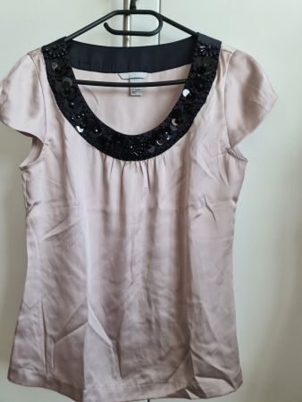 Elegantes Top zartosa & schöner Perlen/Pailletten Stickerei