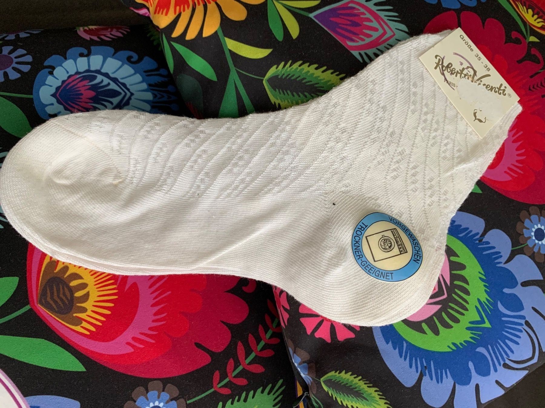 Calze: Socken new (dünn) – Nuovo e nell'imballaggio originale da Zürich venduto da AnaMK 4