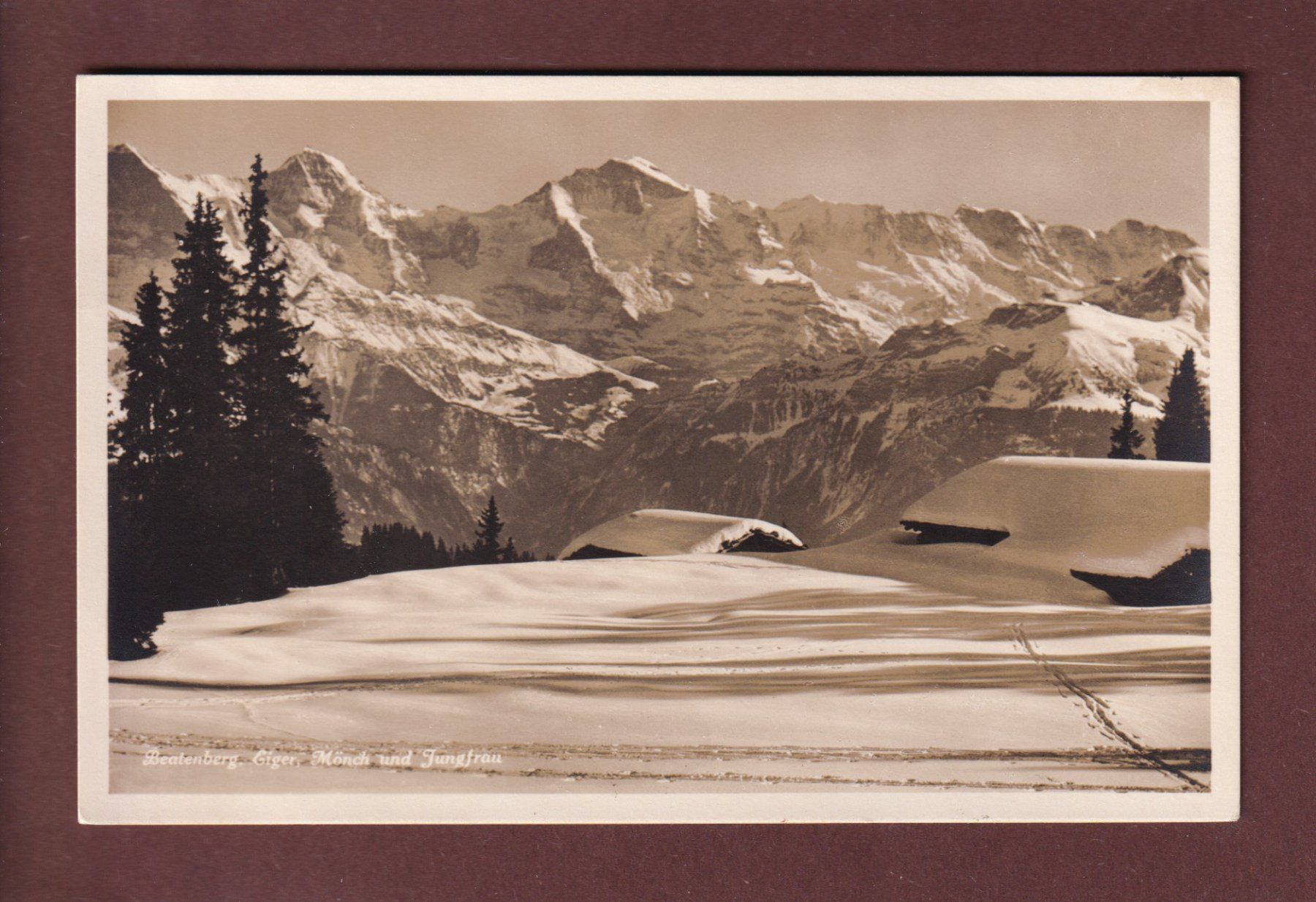 Cartoline postali: BEATENBERG – Usato da Pully venduto da nicecards