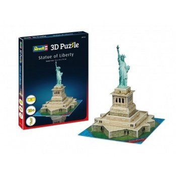 Puzzle: Statue of Liberty 3D Puzzle - 31pc – Nuovo e nell'imballaggio originale da Hochdorf venduto da ruest-online