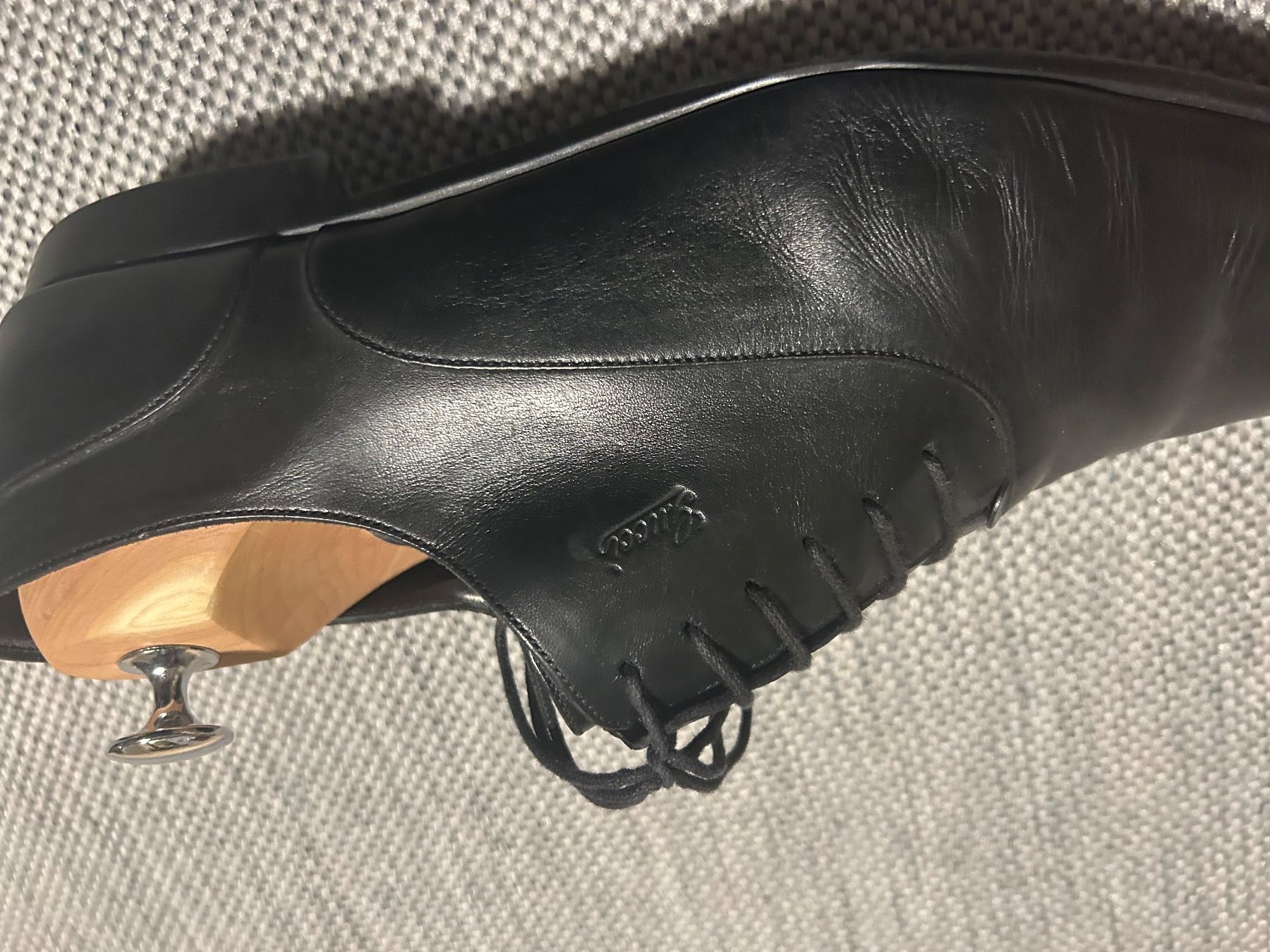 Gucci Scarpe da uomo: Gucci Lederschuhe Gr. 12.5 schwarz – Usato da Brüttisellen venduto da ThommyK 4
