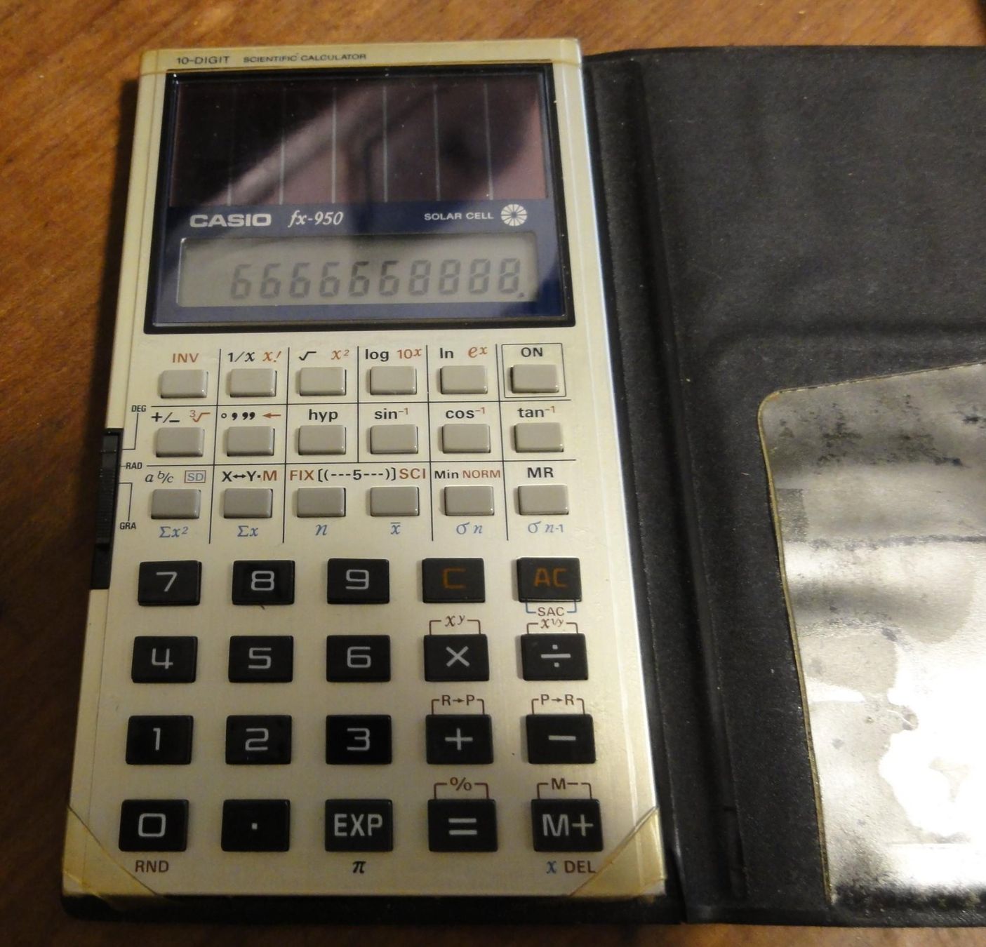 Calcolatrici tascabili: Casio Taschenrechner fx-950 mit Solarbetrieb – Difettoso da Wohlen AG venduto da Flusslauf 1