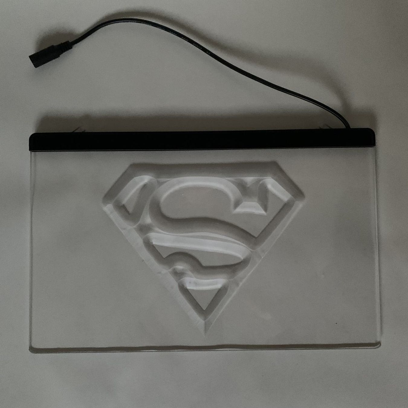 Figuren: LED Leuchttafel / Display - Superman – Neu (gemäss Beschreibung) aus Zürich von Mephisto87 1