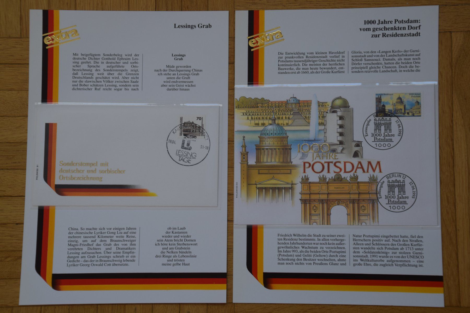 Documenti: 1 Münzsatz u. 34 Belege BRD – Usato da Luzern venduto da CH2018 5