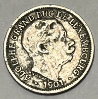 10 Centimes - Adolphe - Großherzogtum Luxemburg - 1901