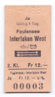 Schiff-B. Faulensee - Interlaken West