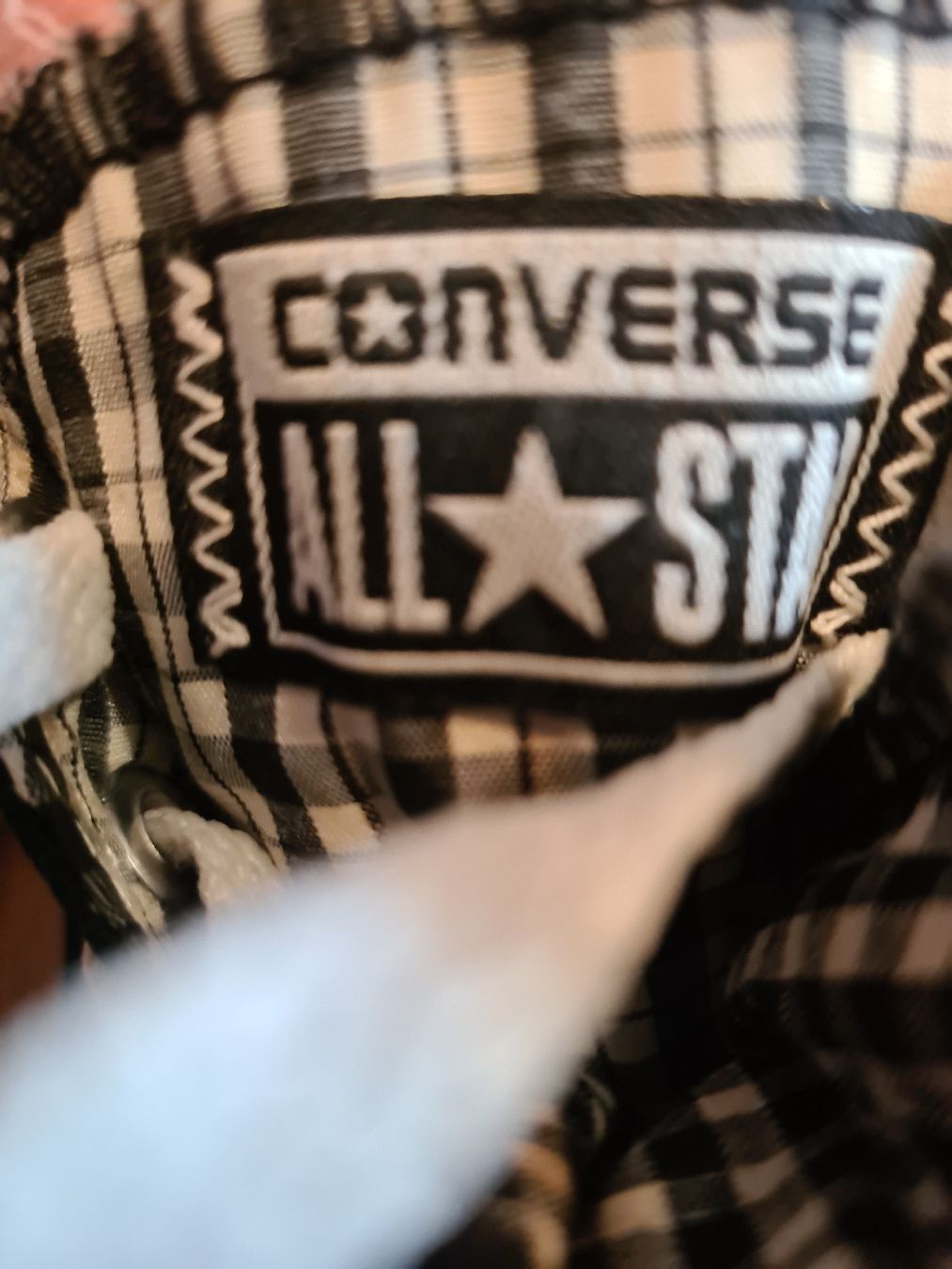 Converse Scarpe da uomo: Converse Grösse 40 Schwarz Karo Innenfutter – Usato da Horw venduto da Mirii91 1
