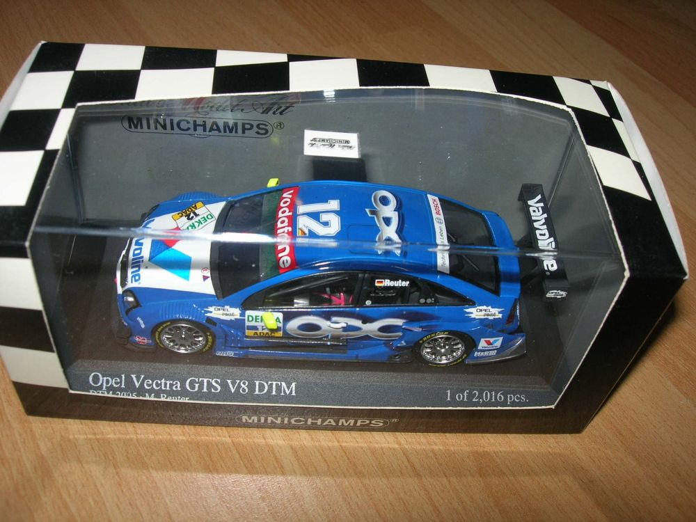 Opel Vectra GTS V8 DTM 2005 M.Reuter * Minichamps 1:43 | Kaufen Auf Ricardo