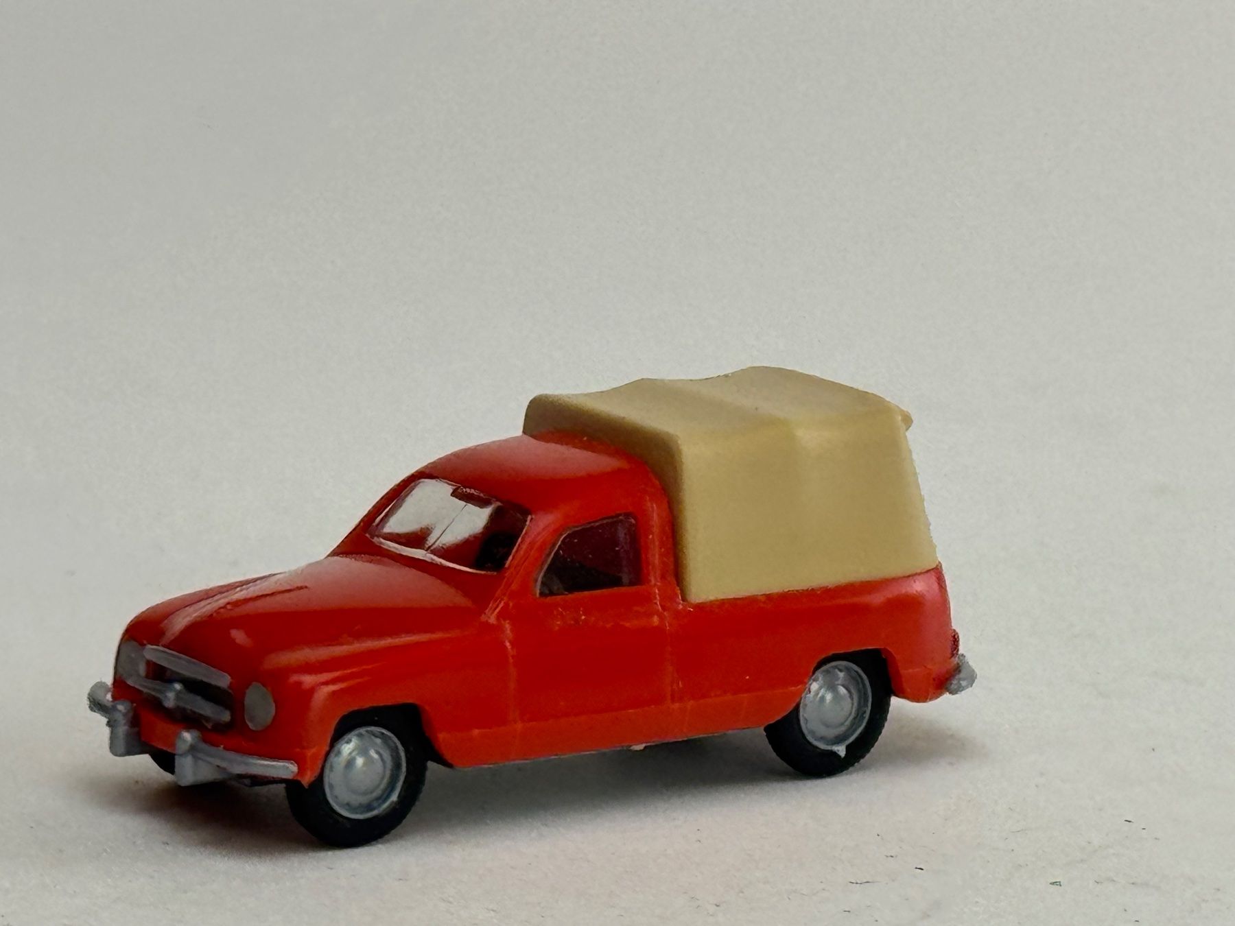 Peugeot Modellini d'auto: GB5- Igra Skoda 1200 Pritsche rot – Usato da Elm venduto da Wikmtz