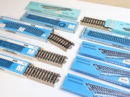 Märklin 10 x Kontaktgleis/andere 5115/5111/mehr H0 Top