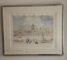 SALVADOR DALÍ "Institut de l' Académie Française" 1977, E.A.