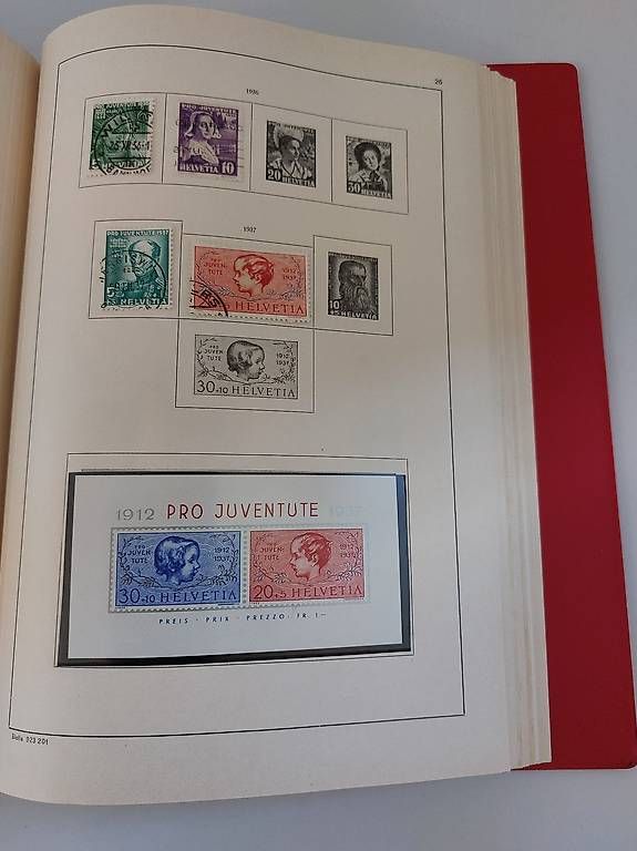 Tutti i francobolli: Album timbres suisses  – Usato da Martigny venduto da paquito60 2