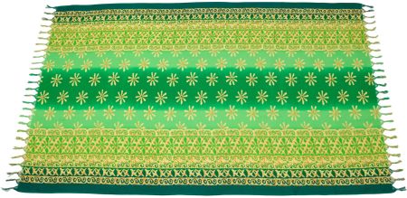 XL Sarong Lunghi Pareo, 190cm, Viskose Tuch, Wickelkleid