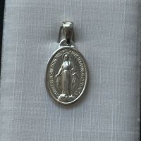 Silber 925 Wundertätige Medaille 