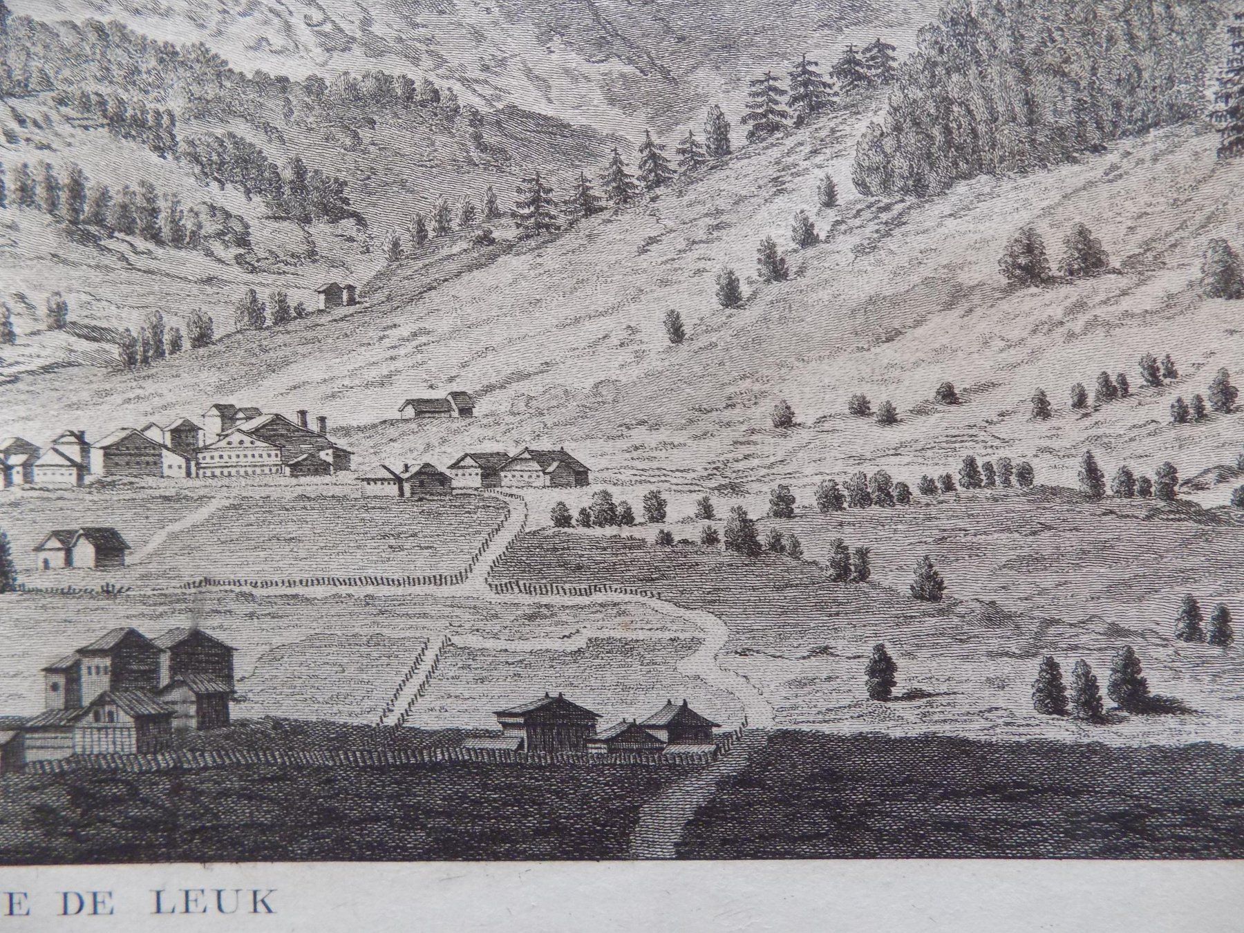 Stiche: Leuk Kanton Wallis – Gebraucht aus Risch von Antikfee 4