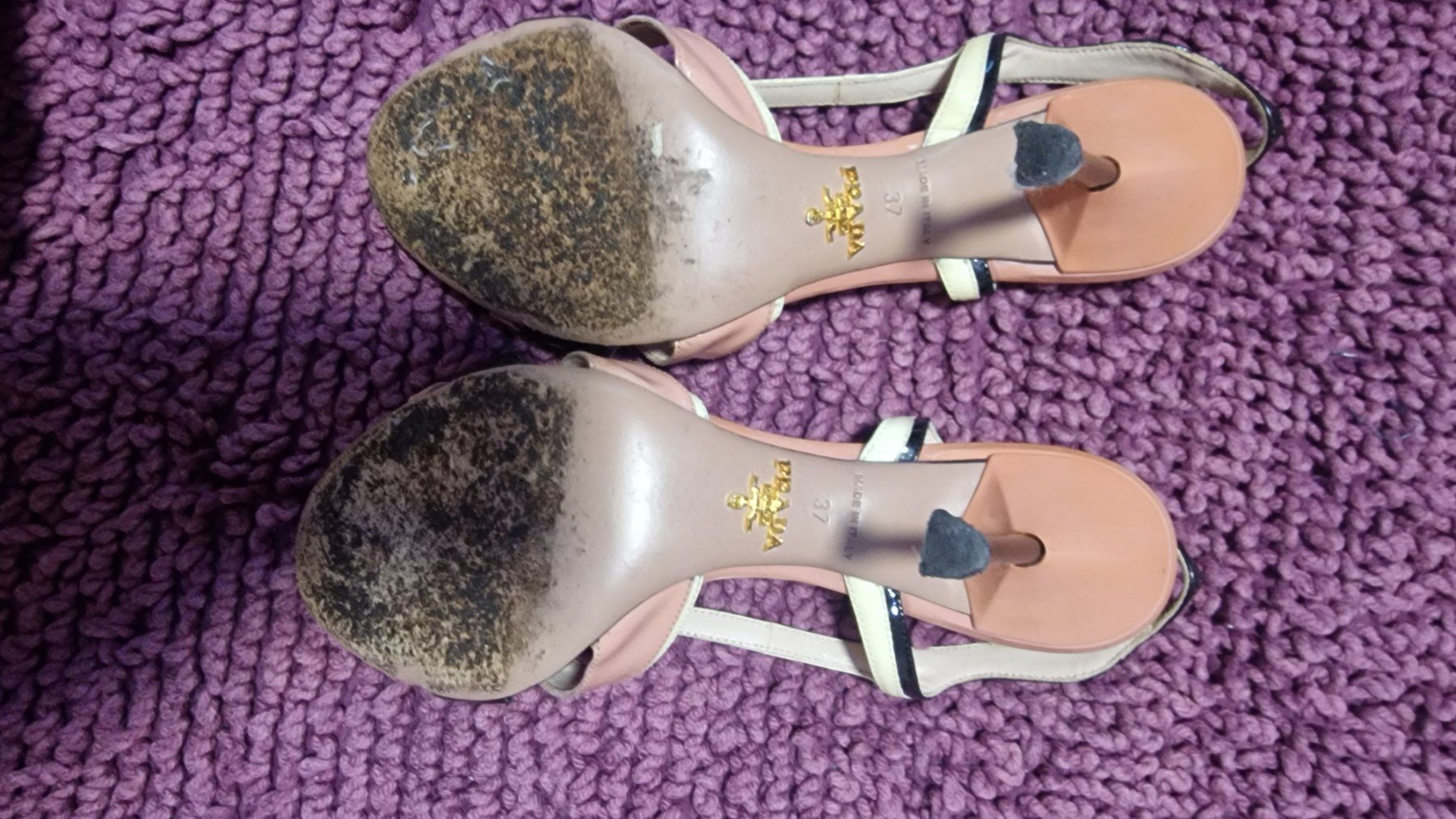 Prada Chaussures femmes: Prada Leder Sandalen – D'occasion à Wil SG par ral_dgc2 8