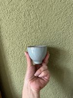 Vintage Celadon Crackle Glaze Tea Cup 🍵 