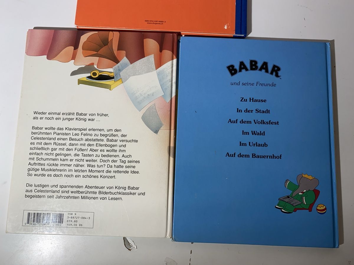 Bücher: 3 Babar Elefanten Bücher – Gebraucht aus Winterthur von ben_9vxx 5