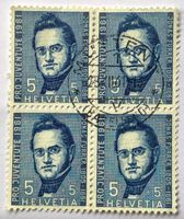4 er Block Nr.J 188 mit Vollstempel 