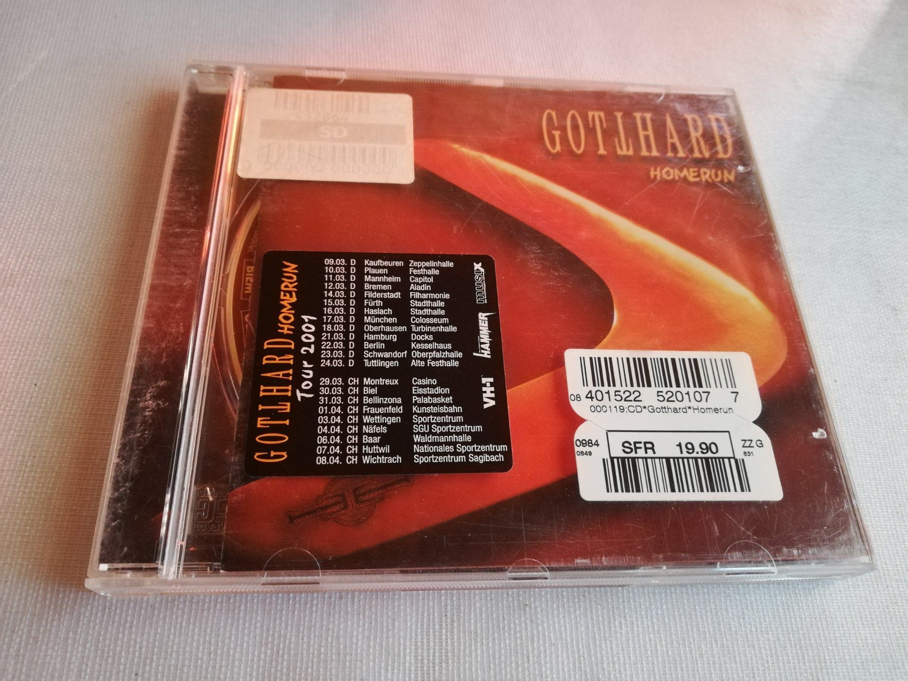 CDs: GOTTHARD - HOMERUN – D'occasion à Bern par Vinylsound.ch