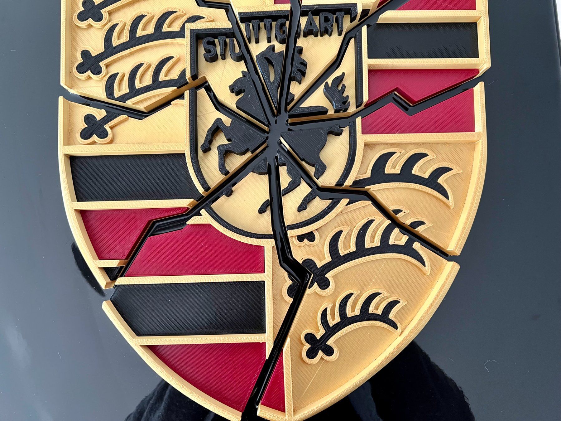 Dipinti: PORSCHE CRASH 3D print artwork - Ltd.05/49, with Certificate – Nuovo e nell'imballaggio originale da Le Mont-sur-Lausanne venduto da luxurylover 5