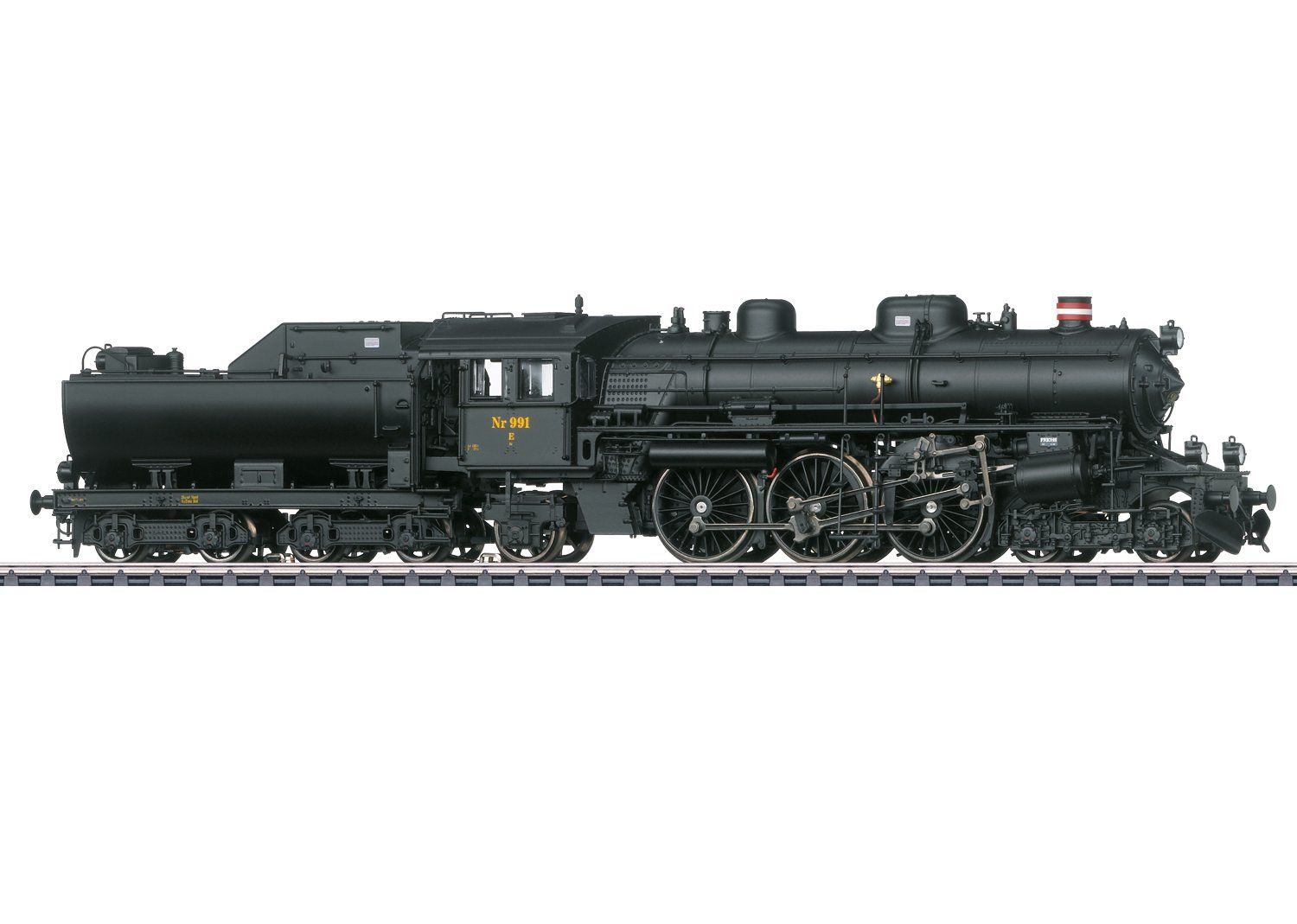 Märklin Modellini di ferrovie: Märklin 39491 Dampflok Litra E 991 DSB – Usato da Müllheim Dorf venduto da fischwein