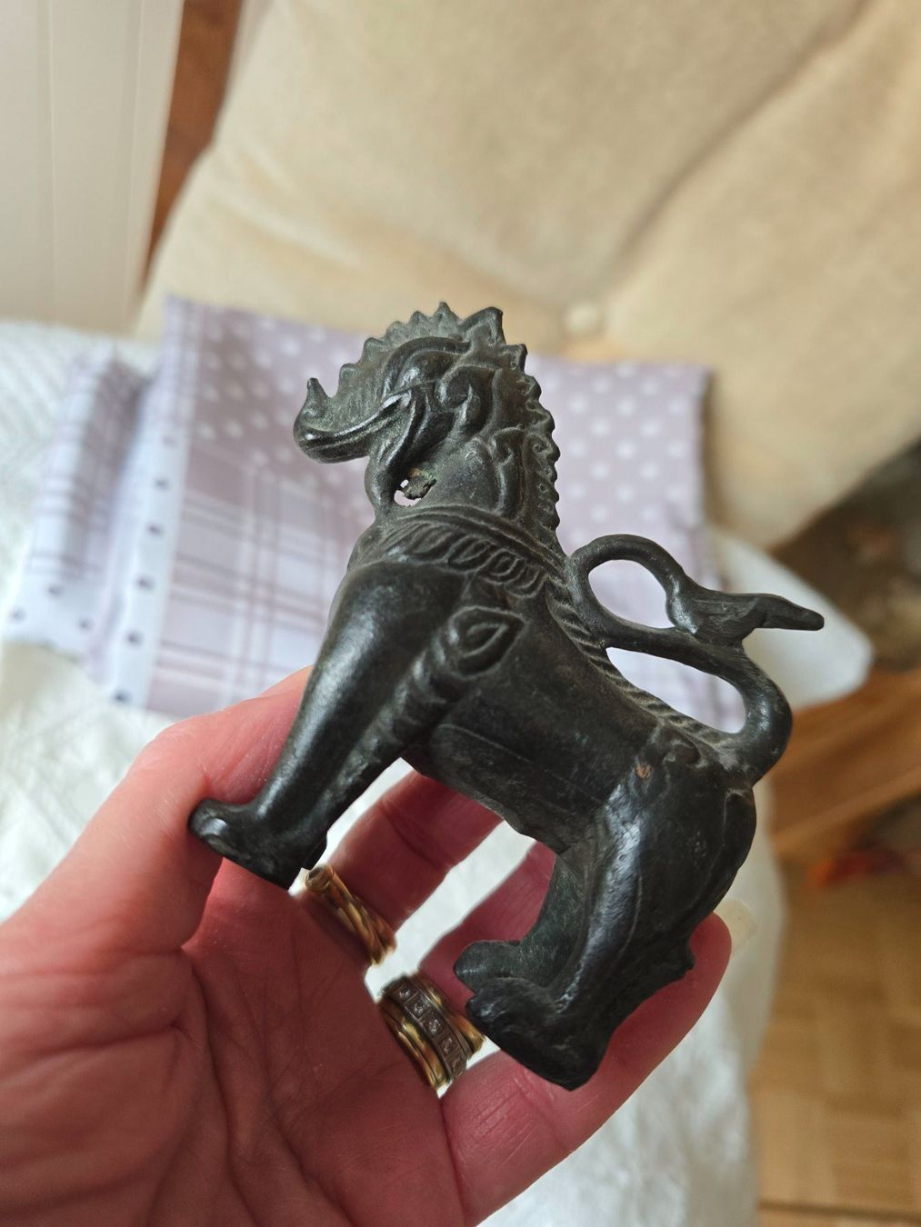 Statuette: Tempelhund Foo Dog Singha – Usato da Bottmingen venduto da sandy_2 5