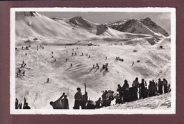 DAVOS-PARSENN - Abfahrt nach Küblis - 1955 // Eckbug //