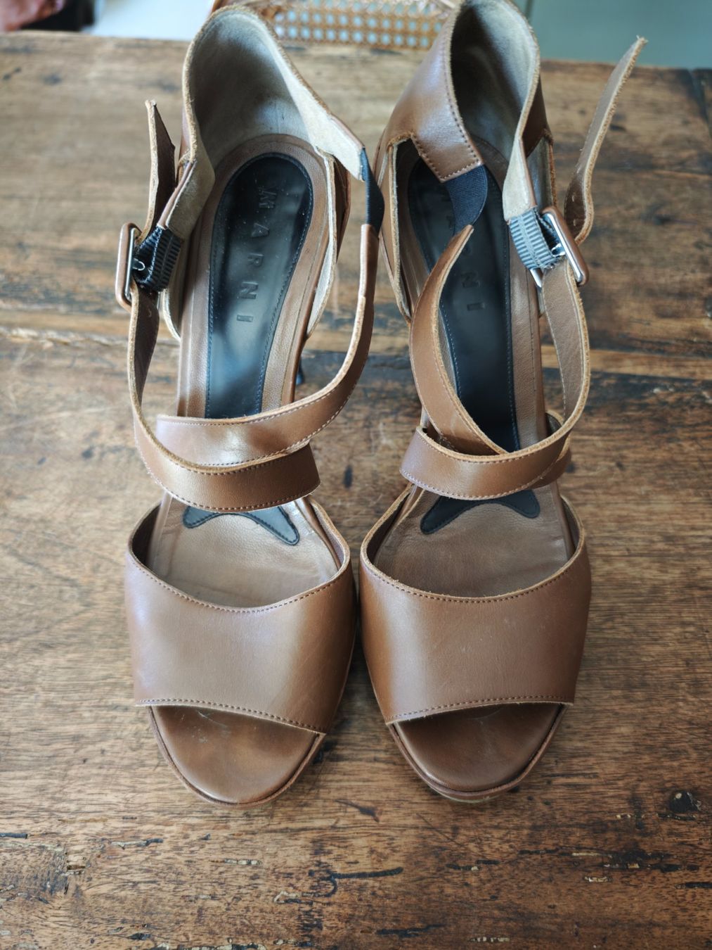 Marni Scarpe da donna: Marni, High Heels, cognac braun, Gr. 41 – Usato da Uetikon am See venduto da AJV63