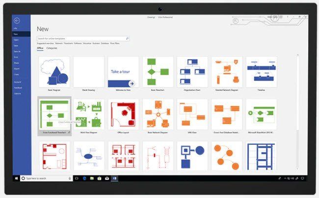 Microsoft Software: Microsoft Visio 2021 LTSC Professional 1PC Lifetime – Usato da Langenthal venduto da Reda 2