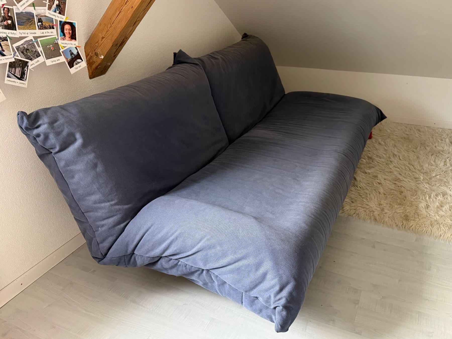 Sofas: Blauer Stoffpolstergruppe – Gebraucht aus Balgach von ser_d5gt 1