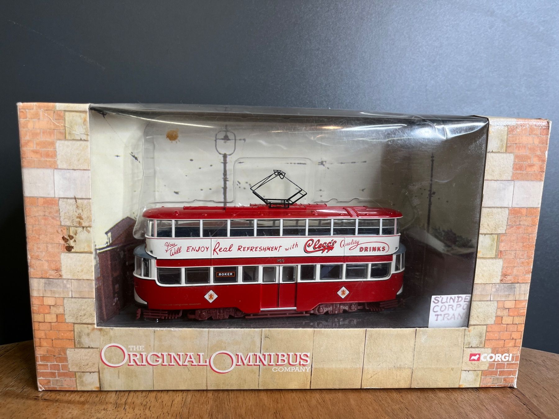 Kit di modellismo & Modellini statici: Corgi Original Omnibus Company Tram – Usato da Otelfingen venduto da Yossi-68 3