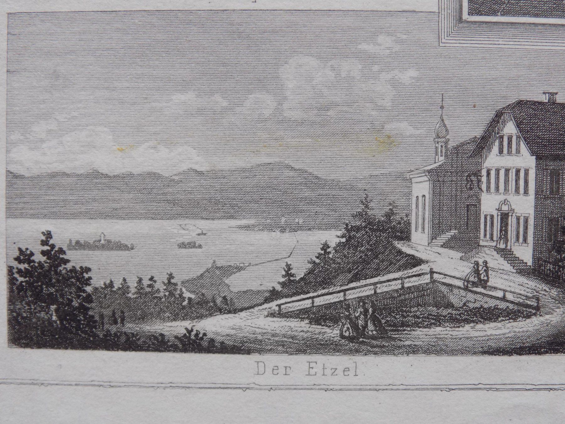 Incisioni: Einsiedeln Etzel Souvenirblatt – Usato da Risch venduto da Rischli15 6
