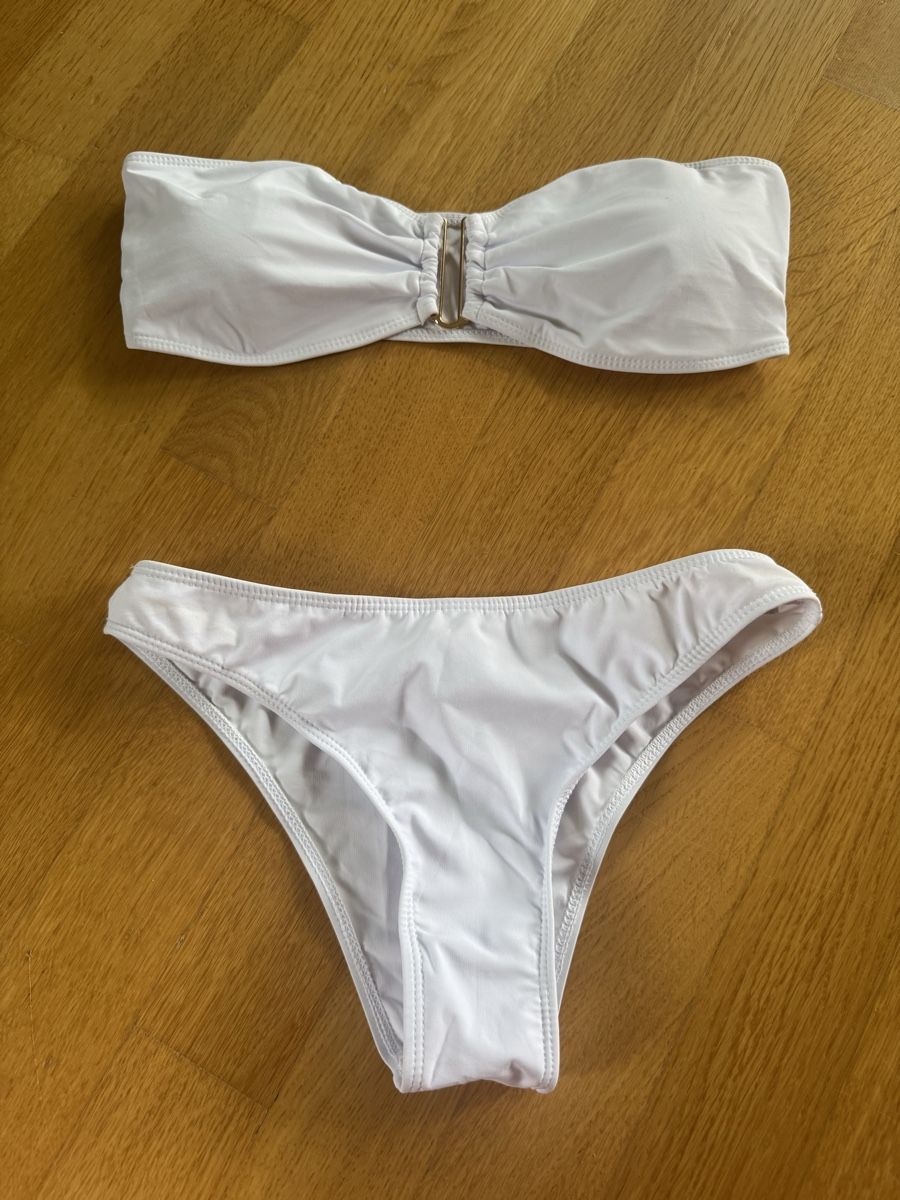 Badekleider & Bikinis: Bikini weiss Grösse S neu  – Neu (gemäss Beschreibung) aus Männedorf von mariadelrocioeberle