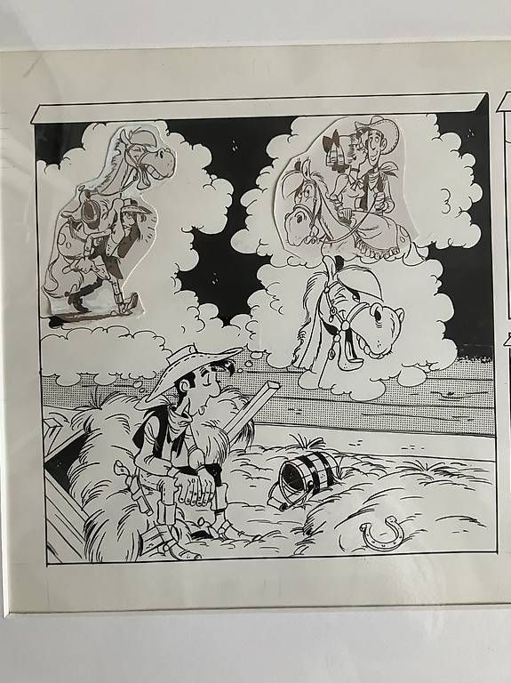Fumetti: Demi planche originale Lucky Luke  – Usato da Geneve venduto da pie_ly9v 4