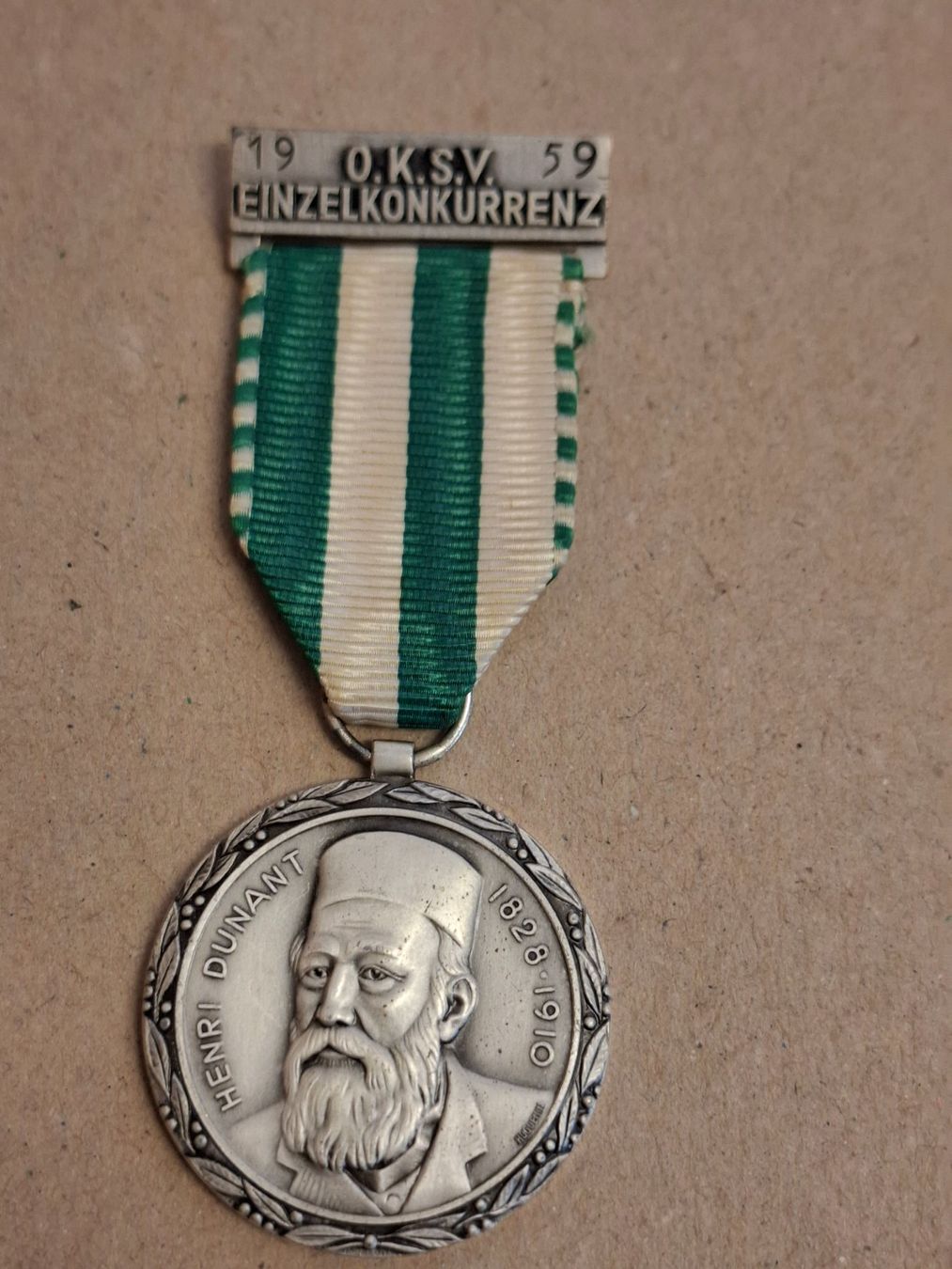 Medaillen: Henry Dunant (t49) – Gebraucht aus Schwanden GL von Suvorov 2